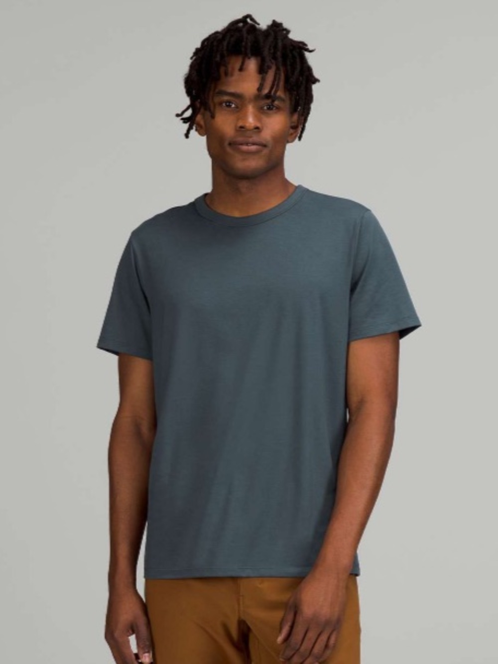 Lululemon Fundamental Tee In Dusty Blue